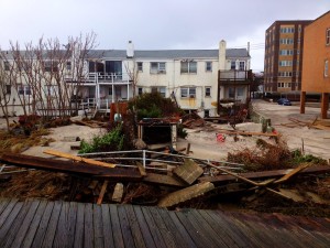 Vanguard Hurricane Sandy Providing Shelter